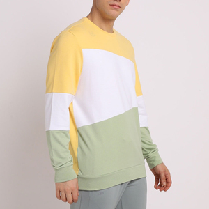 Custom Quality Streetwear Polyester/Cotton <b>Blend</b> Solid Winter Crew Neck Short Sleeve Breathable Fleece Sweatshirt Men Made - Product Image 6