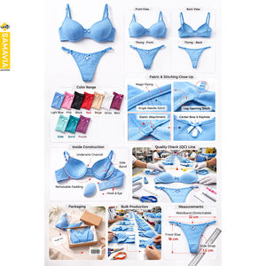 Ensemble de sous-vêtements en satin de coton respirant uni pour femmes, taille élastique, manches courtes, élégant, luxueux, lisse et confortable, vêtements de nuit - Product Image 5