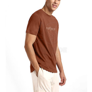 Camiseta de Hombre de Alta Calidad, Corte Regular, 100% Algodón, Ecológica, de Secado Rápido, Diseño Personalizado OEM, Hecha en Pakistán - Product Image 5