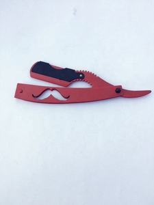 Rasoir droit professionnel de haute qualité certifié ISO, personnalisable, manche en acier inoxydable, nouveau design pour le rasage de la nuque - Product Image 3