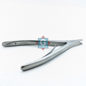 Pinzas de reducción ósea de acero inoxidable con punta ranurada, dispositivo médico manual de clase I, certificado CE, para cirugía general - Product Image 2