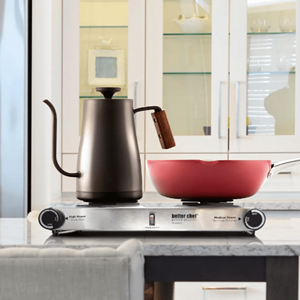 Doppio Buffet elettrico in acciaio inossidabile attrezzatura da cucina commerciale a doppio bruciatore - Product Image 3