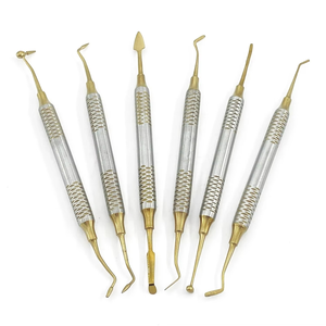 Kit d'hygiène dentaire portable de haute qualité, 6 pièces/kit, spatule de remplissage en résine composite, remplisseur, kit d'hygiène dentaire hydraulique CE - Product Image 4