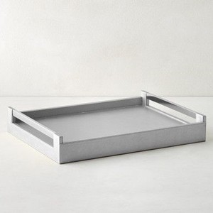 Bandeja de Servicio Moderna de Metal Negro Premium, Antiadherente y Ecológica, LE-F11102, Linea Exports Inc - Product Image 2