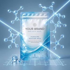 Low MOQ 4000 Pcs Brightening Tranexamic Acid Sheet <b>Mask</b> 25ml Custom Printed Pouch OEM - Product Image 3