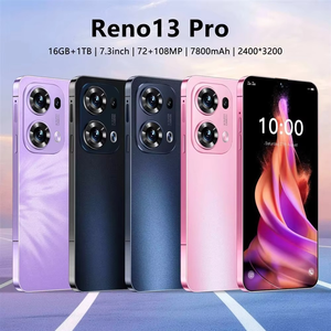 สินค้าขายดี ปลดล็อค Reno13 Pro 5G สมาร์ทโฟน หน้าจอ 6.9 นิ้ว 16GB +1TB ชิปประมวลผล MTK ระบบปฏิบัติการ Android 14 รองรับ CDMA LTE โทรศัพท์มือถือ - Product Image 2