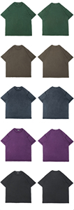 T-shirts Streetwear Homme Personnalisés en Coton Respirant Coupe Ample Grande Taille avec Logo et Motifs Personnalisés – Fabrication sur Mesure - Product Image 6