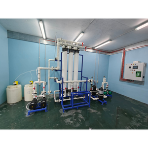 Système de <span class=keywords><strong>filtration</strong></span> d'eau industriel AquaShakti 10000 LPH avec membrane à fibres creuses et <span class=keywords><strong>pompe</strong></span> 415V Fabriqué au Gujarat - Product Image 5