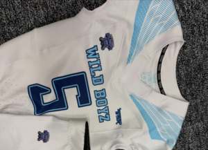 Elite American Football Uniform Custom Sublimated Breathable Team <b>Game</b> Jersey Shiny Spandex Pants Scratch Resistant Uniforms - Product Image 2