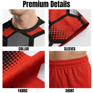 Fournisseur d'uniformes de football sur mesure, fabricant de maillots et shorts de football, tissu 100% polyester - Product Image 5