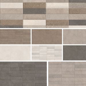 Carreaux de porcelaine 600x1200 à finition sculptée de luxe, matériau mural haut de gamme pour la décoration des halls d'hôtels et les intérieurs d'entreprises - Product Image 3