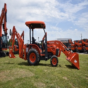 Tractor Kubota B26 TLB Premium con potente retroexcavadora para construcción agrícola, listo para proyectos agrícolas - Product Image 4