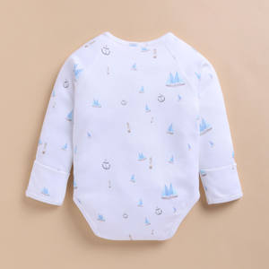 Combinaison Kimono en Bambou Biologique de Qualité Supérieure avec Élasthanne - Imprimé Sail Away - Product Image 2