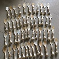 Cuillère à caviar en nacre pour servir des desserts élégants, fabriquée à la main à partir de coquillages naturels au Vietnam - CARYLN - Product Image 6