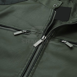 Men <b>Leather</b> <b>Jacket</b> With Classic Design And <b>Long</b> Sleeve Suitable For Casual Or Formal Use Winter <b>Jacket</b> - Product Image 4