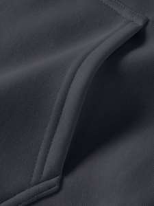 Sudadera con Capucha Casual para Hombre, Modelo Lennox, 100% Algodón, Gruesa, Color Sólido, con Cierre, Invierno, Ecológica, Resistente al Viento, 350g, con Capucha - Product Image 4