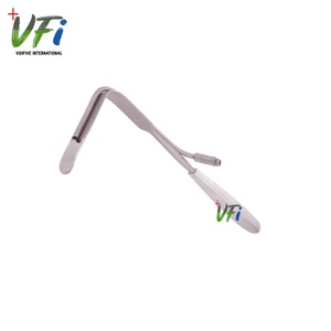 Heaney Simon Retractor ไฟเบอร์ออปติก-ความกว้างใบมีด130มม. X 25มม. เครื่องมือศัลยกรรมพลาสติก - Product Image 1