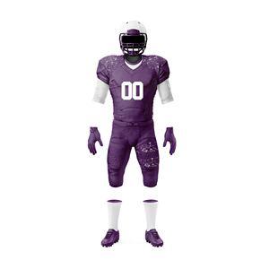 American Football Training Uniform Set Men's Stretch Performance Jersey and Pants Private Label OEM Supplier - Product Image 1