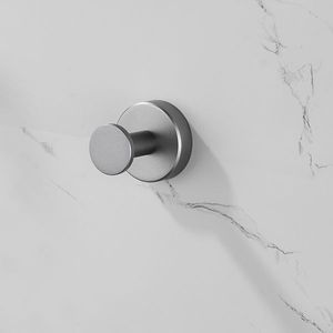 Gancio per asciugamano grigioso per pistola con Base da 4 confezioni appendiabiti da parete con gancio per appendiabiti per armadio da bagno per camera da letto - Product Image 5