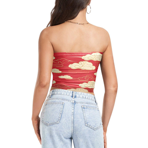 Wholesale Price Women's Wear Casual Sublimation Tube <b>Top</b> for Women Gym & Fitness Clothing OEM High Quality Tank <b>Tops</b> OEM - Product Image 4
