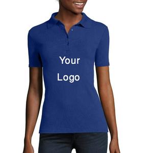 เสื้อยืดถักสีพื้นระบายอากาศสำหรับผู้หญิง - Product Image 6