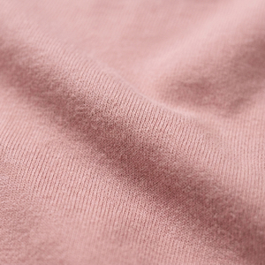 T-shirt à manches courtes pour homme, rose uni, col rond, coupe classique, tricoté, décontracté, tissu jersey 100% coton - Product Image 4
