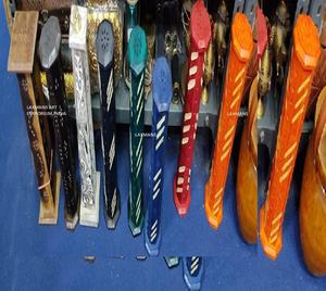 Wooden Aromatic <b>Incense</b> Burners & <b>Sticks</b> <b>Holders</b> with Ash Catchers Mixed Designs Indian <b>Incense</b> Compatible All-Season Use - Product Image 1