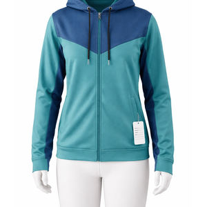 Sudadera con Capucha de Dos Tonos para Hombre, Sudadera de Alta Calidad con Paneles en Contraste, Chaqueta Informal con Capucha y Cremallera Completa - Product Image 6