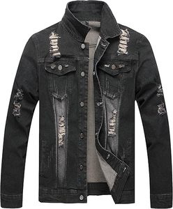 Veste en jean pour homme, 100% coton, personnalisable avec logo, respirante, écologique, séchage rapide, pour usage extérieur, haute qualité, vente en gros - Product Image 1