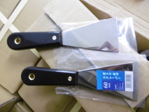 มีดปาดสีสเตนเลสสตีลเกรดอุตสาหกรรมแบบทำมือมีด้ามจับไม้ที่สะดวกสบาย - Product Image 4