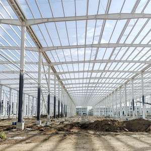 PEB Prefab geprefabriceerde modulaire parkeergarage overkapping ontwerp metalen opslaggebouwen en garages stadion staalconstructie - Product Image 5