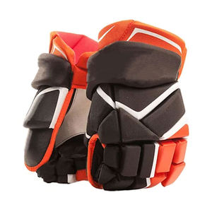 Gants de hockey sur glace de niveau professionnel avec rembourrage profilé et ajustement sécurisé pour des performances optimales - Product Image 4