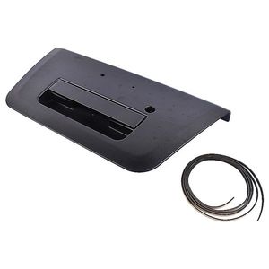 Maniglia del portellone posteriore in ABS con finitura cromata per Nissan Frontier 4 porte 4.0L V6 GAS DOHC 2005-2013, nuova, colore nero - Product Image 1