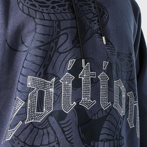 Sudaderas con Capucha para Hombre, de Felpa Gruesa, Mezcla de Algodón, con Pedrería, en Oferta, Invierno 2026 - Product Image 6