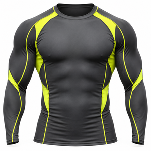 Sublimated Long Sleeve <b>Rash</b> <b>Guard</b> For Boys wholesale Custom Logo Printed Stylish <b>Men</b> <b>Rash</b> <b>Guards</b> Cheap Price Breathable - Product Image 6