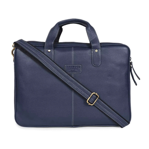 Bolso Moderno y Elegante para Portátil de Cuero Genuino con Puerto de Carga USB, Gran Capacidad, Ecológico, Portátil, para Viajes de Negocios y Uso Diario, India - Product Image 1