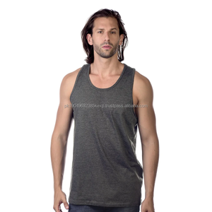 Débardeur Homme de Haute Qualité Décontracté Fitness Logo Nouvelle Tendance Séchage Rapide Respirant Tricoté Grande Taille - Product Image 5