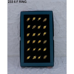 MIJ Women's Micro Plated Zircon Alloy Rings with Mix Pattern-Modern Classic Trendy <b>Wedding</b> Engagement Anniversary <b>Gift</b> Rings - Product Image 5