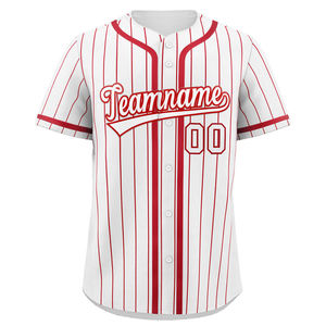 Maillot de baseball rayé bleu clair personnalisé avec nom d'équipe 00, sérigraphié, unisexe, adulte, manches courtes, coupe classique, anti-humidité - Product Image 3