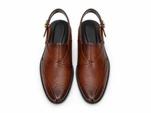 Mules de Cuero con Punta Cerrada, Parte Superior de Cuero Genuino, Suela de Goma, Estilo Clásico, Sin Cordones, para Todas las Temporadas, Acolchados y Cómodos - Product Image 3
