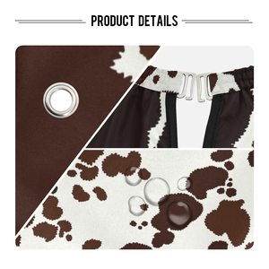 Hysaf Apparels Co Cape de Coiffure Professionnelle à Motif Vache 64x56 avec Fermeture à Clip Métallique Réglable pour Salon - Product Image 5