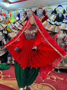 Robes de mariée élégantes, robes afghanes faites à la main pour femmes, mode ethnique, vêtements traditionnels de haute qualité pour femmes, port confortable - Product Image 2