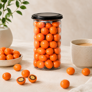 Delicioso producto OEM: Tubos de chocolate con mango y naranja deshidratados en caja personalizada para comercio mayorista - Product Image 6