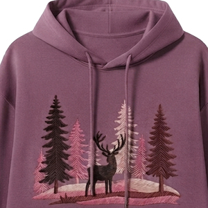 Wholesale Embroidered <b>Hoodie</b> <b>for</b> <b>Men</b> Women Custom Design Crew Neck and Pullover Styles Competitive Factory Price - Product Image 3