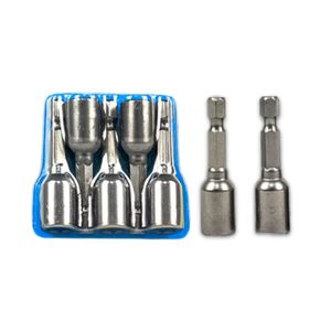 High Quality 8x45mm Magnetic Hex Nut Driver Bit Set 5PCS Roofing <b>Screw</b> <b>Socket</b> Bit for Power Drill Industrial Use - Product Image 5