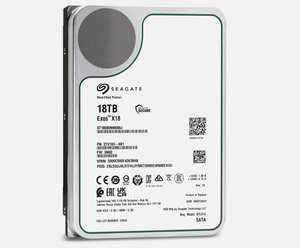 Disque dur d'entreprise pour <span class=keywords><strong>Seagate</strong></span> Exos X18 18TB <span class=keywords><strong>ST18000NM000J</strong></span> 7.2K RPM SATA 6Gb/s 512e 256MB 3.5 pouces - Product Image 1