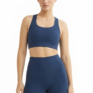 Soutien-gorge de sport et hauts de gym pour femmes, légers, grande taille, personnalisables, avec logo frontal, service OEM, pour le fitness et la course à pied - Product Image 5