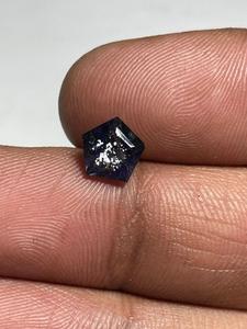 Pentagon Shape Natural Faceted Blue Iolite Fancy Cut - Product Image 1