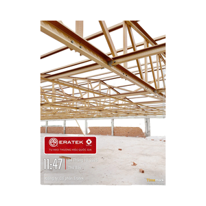 Système de toiture en acier léger Eratek Light Truss EC75.100 G550, acier standard JIS, tolérance de 5%, Dong Nai Vietnam, léger - Product Image 3