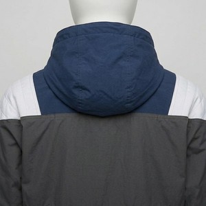 New Design <b>Men</b>’s Color Block Hooded Windbreaker <b>Jacket</b> Half Zip Pullover Outdoor Streetwear <b>Lightweight</b> Casual Anorak Coat - Product Image 6